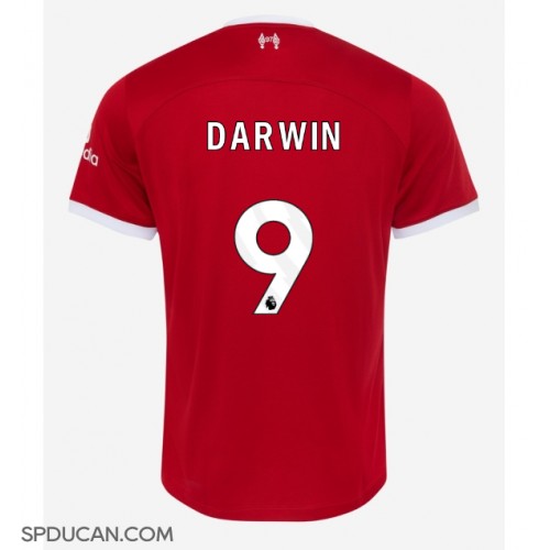 Muški Nogometni Dres Liverpool Darwin Nunez #9 Domaci 2023-24 Kratak Rukav